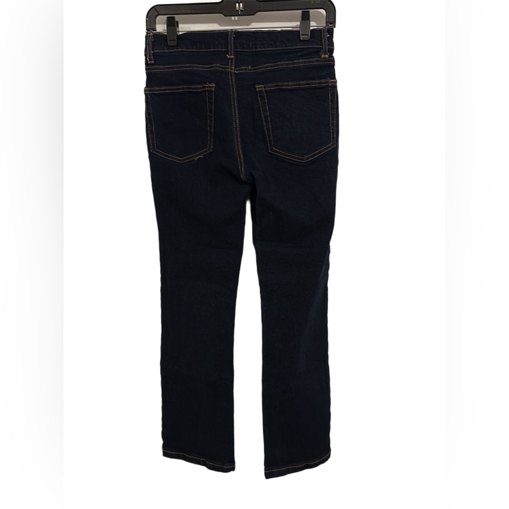 Witty Fox Dark Wash Mid Rise Straight Leg Jeans 5 / 27 - Picture 6 of 10